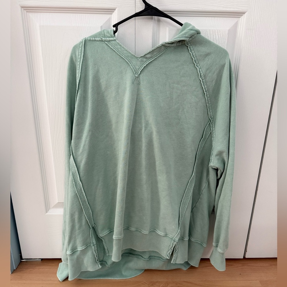 American Eagle Mint Green Hoodie